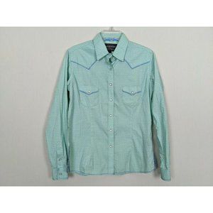 Rough Stock Panhandle slim Women‎ blue blouse S